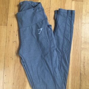 Gray Gymshark Leggings with Pockets in size XS